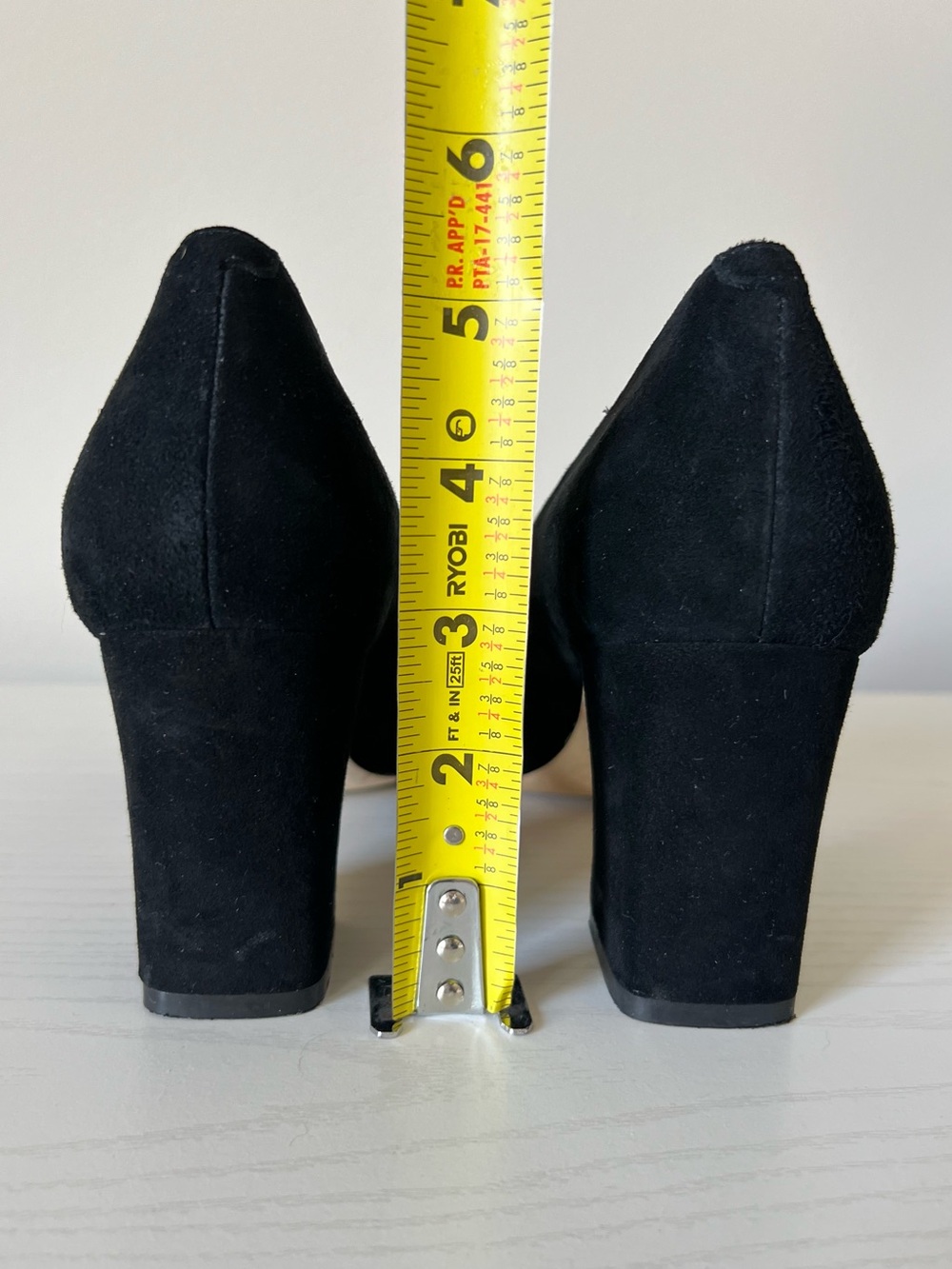 Marc Fisher LTD Zala Black Suede Pointed Toe Pumps 7.5 - Picture 7 of 11